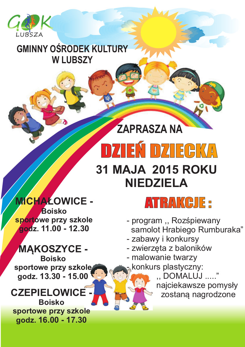 afisz dzień dziecka