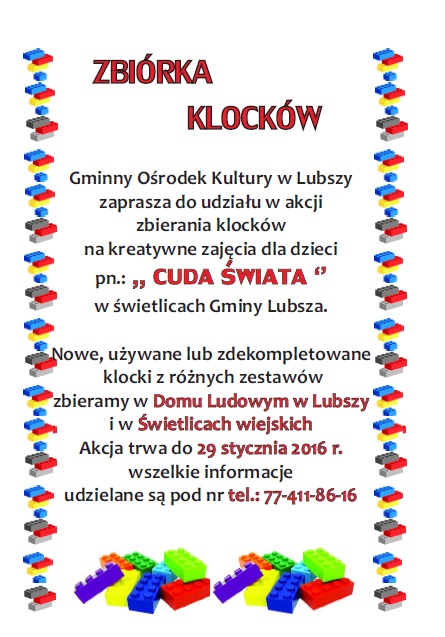 Klocki Afisz