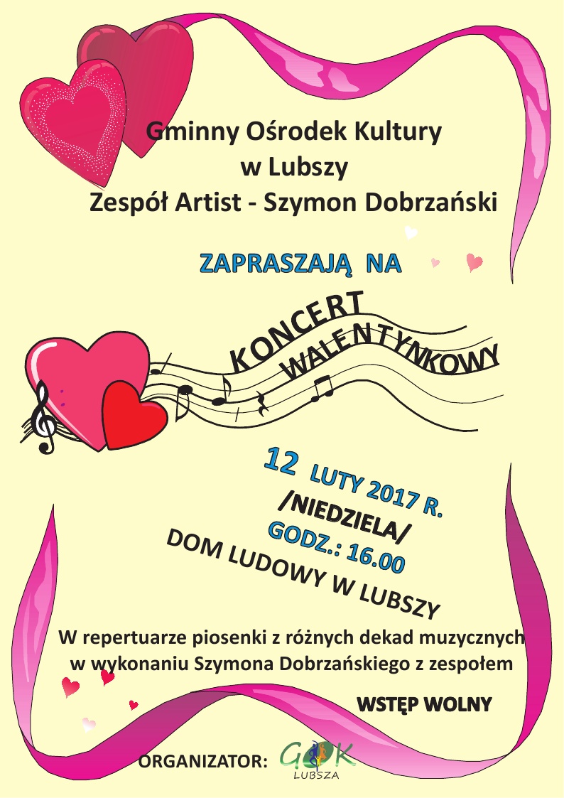 walentynkowy koncert AFISZ