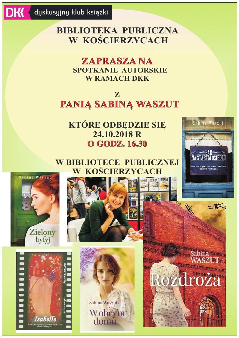 AFISZ SPOTKANIE autorskie KOCIERZYCE