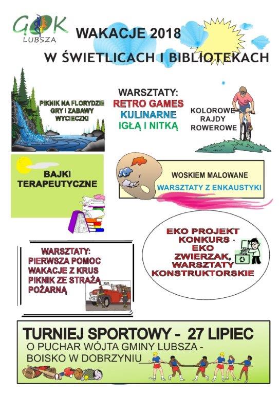 AFISZ WAKACJE