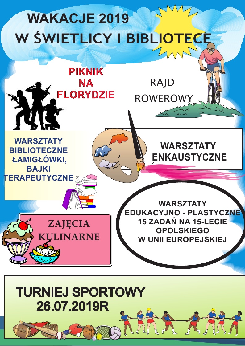 AFISZ WAKACJE