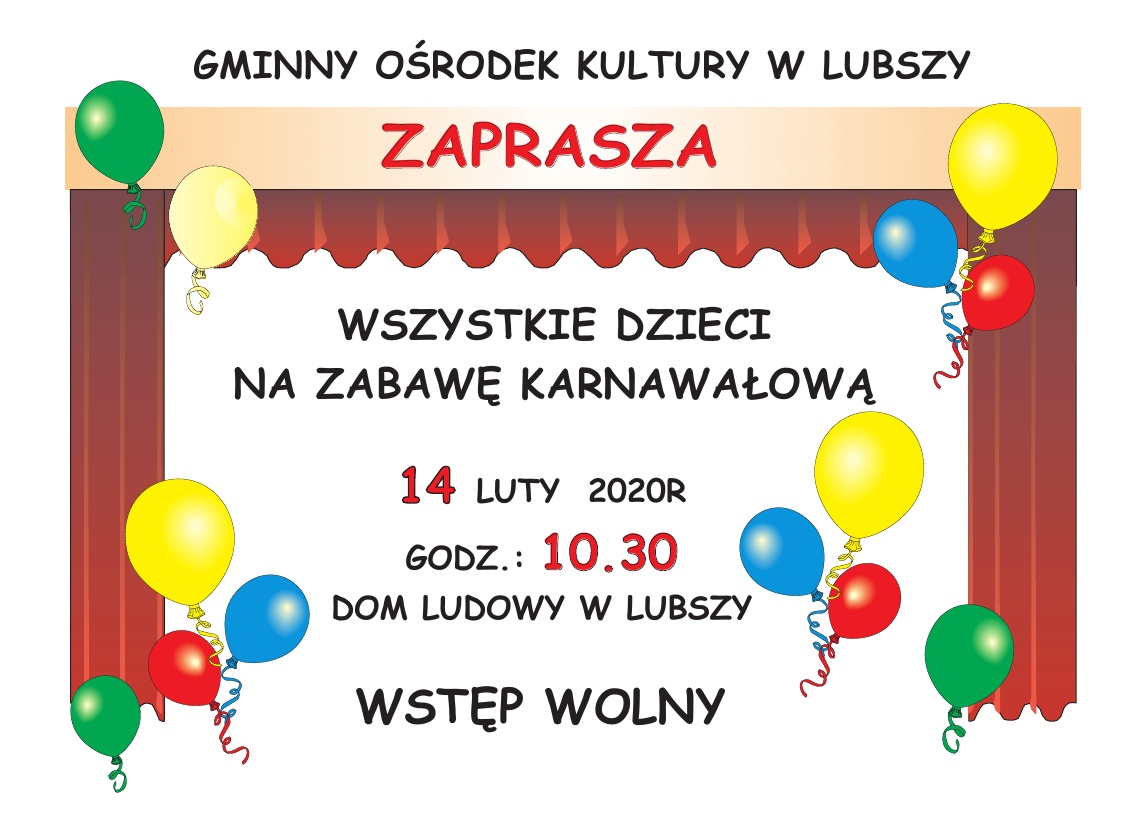 afisz KARNAWAL