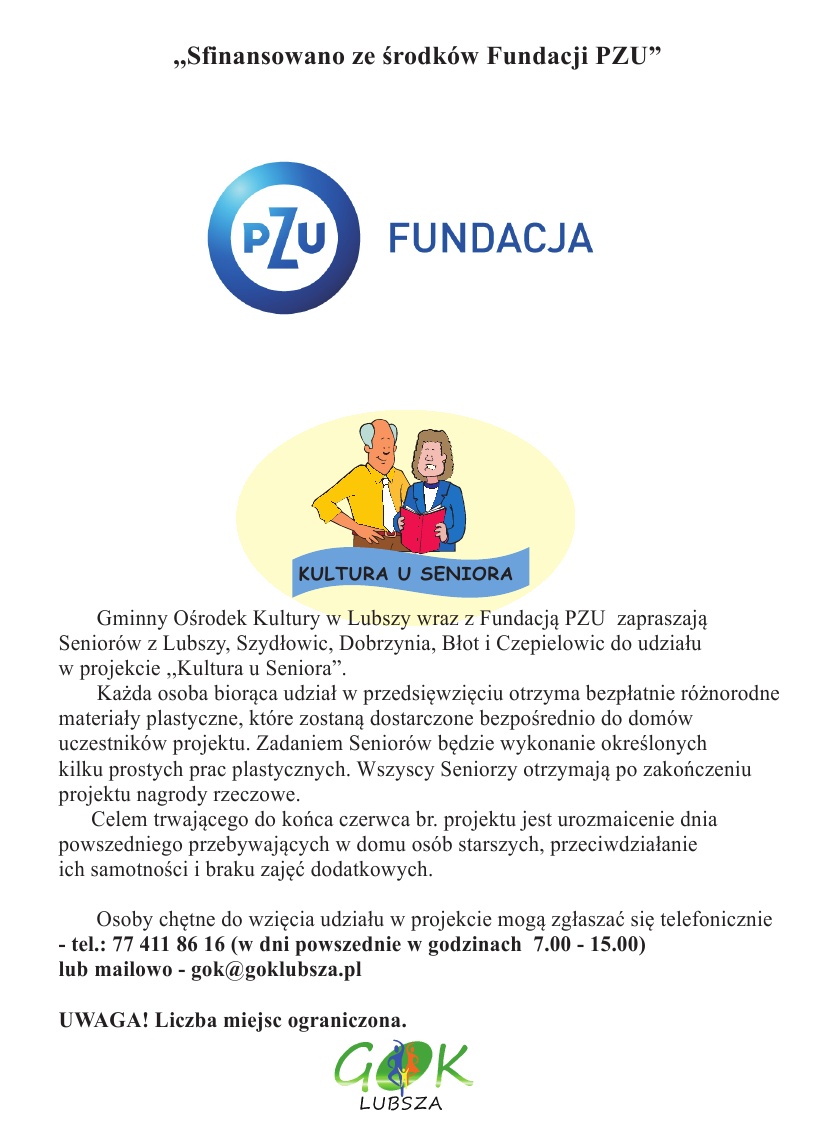 plakat PZU pion
